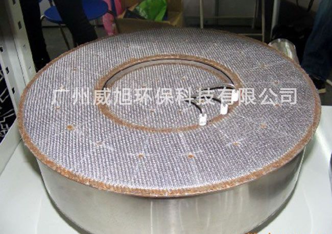 金属纤维两面火燃烧器